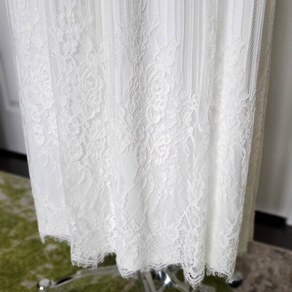 Guess Lace Maxi Dress in Off-white Size XS - Picture 5 of 7